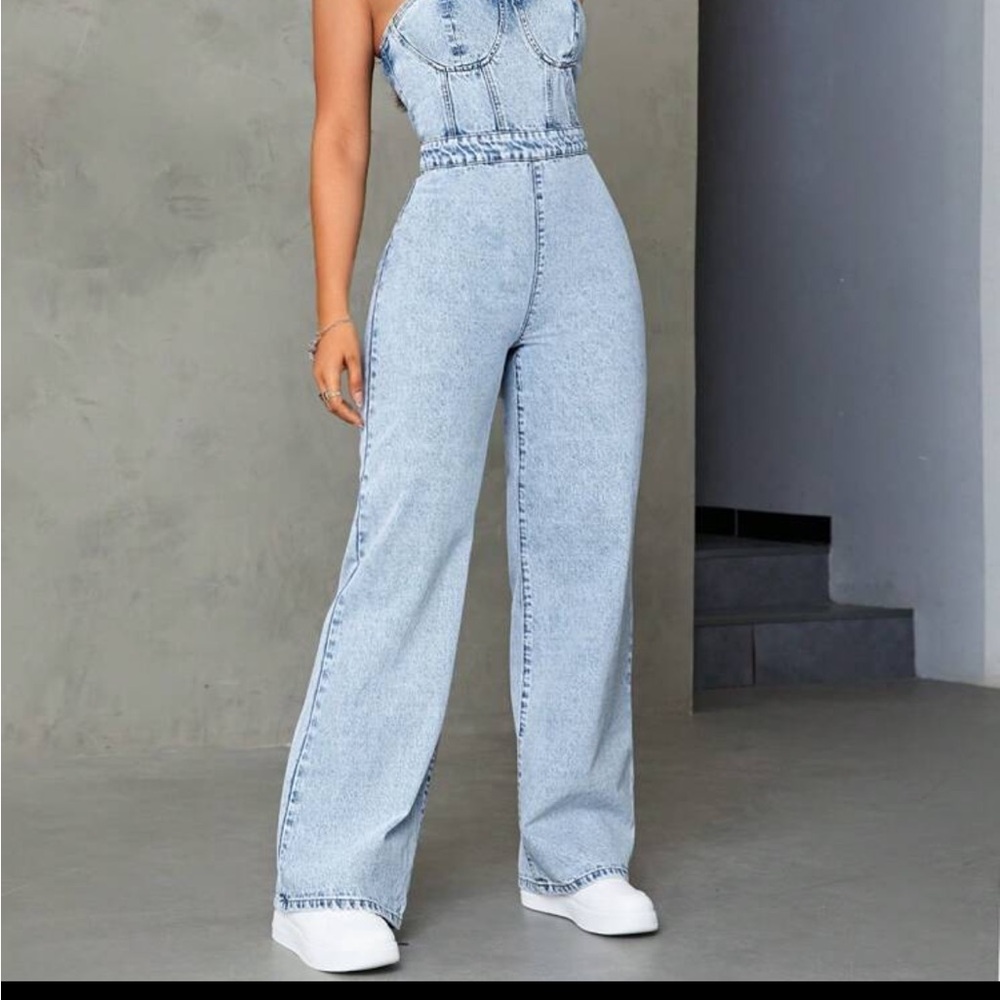 Super Cute, Denim Jumpsuit, Super Super Cute! View 3